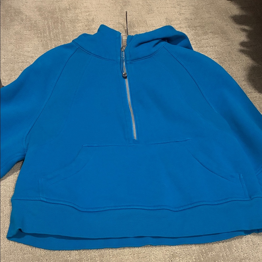 Lululemon Athletica Vibrant Blue Zip-Up